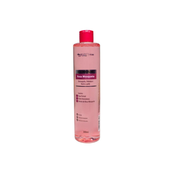 Água Micelar Rosa Mosqueta - Max Love