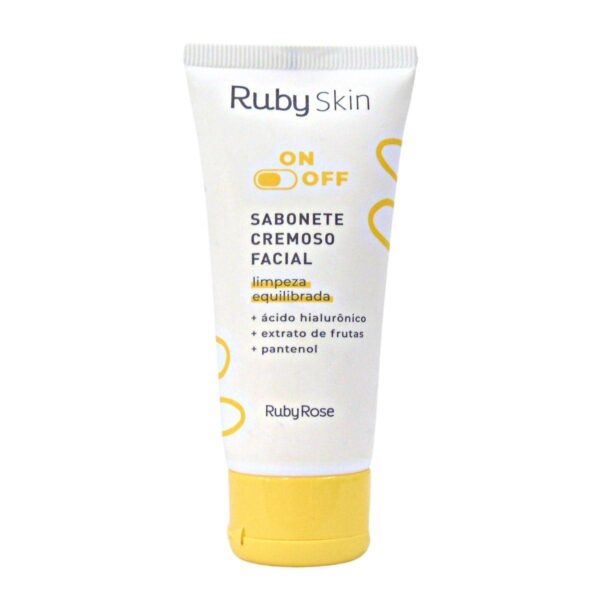 Sabonete Cremoso Facial On Off - Ruby Skin