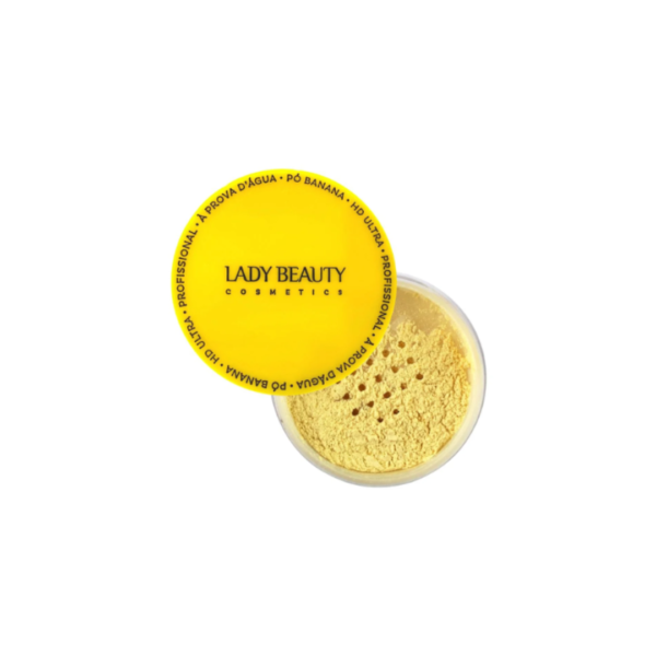 Pó Solto Banana - Lady Beauty Cosmetics
