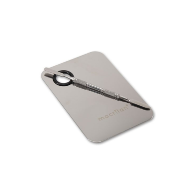 Placa E Espátula AC-03 Para Maquiagem - Macrilan